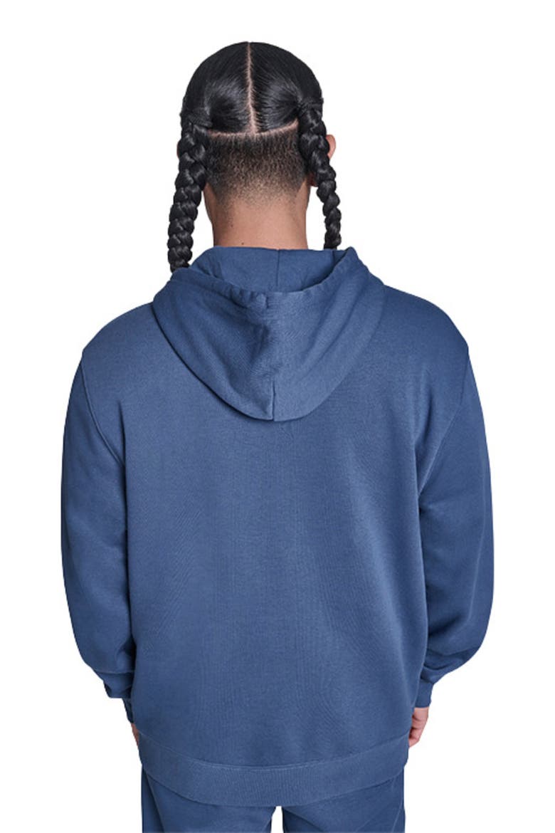All Star Pullover Hoodie, Alternate, color, CONVERSE NAVY