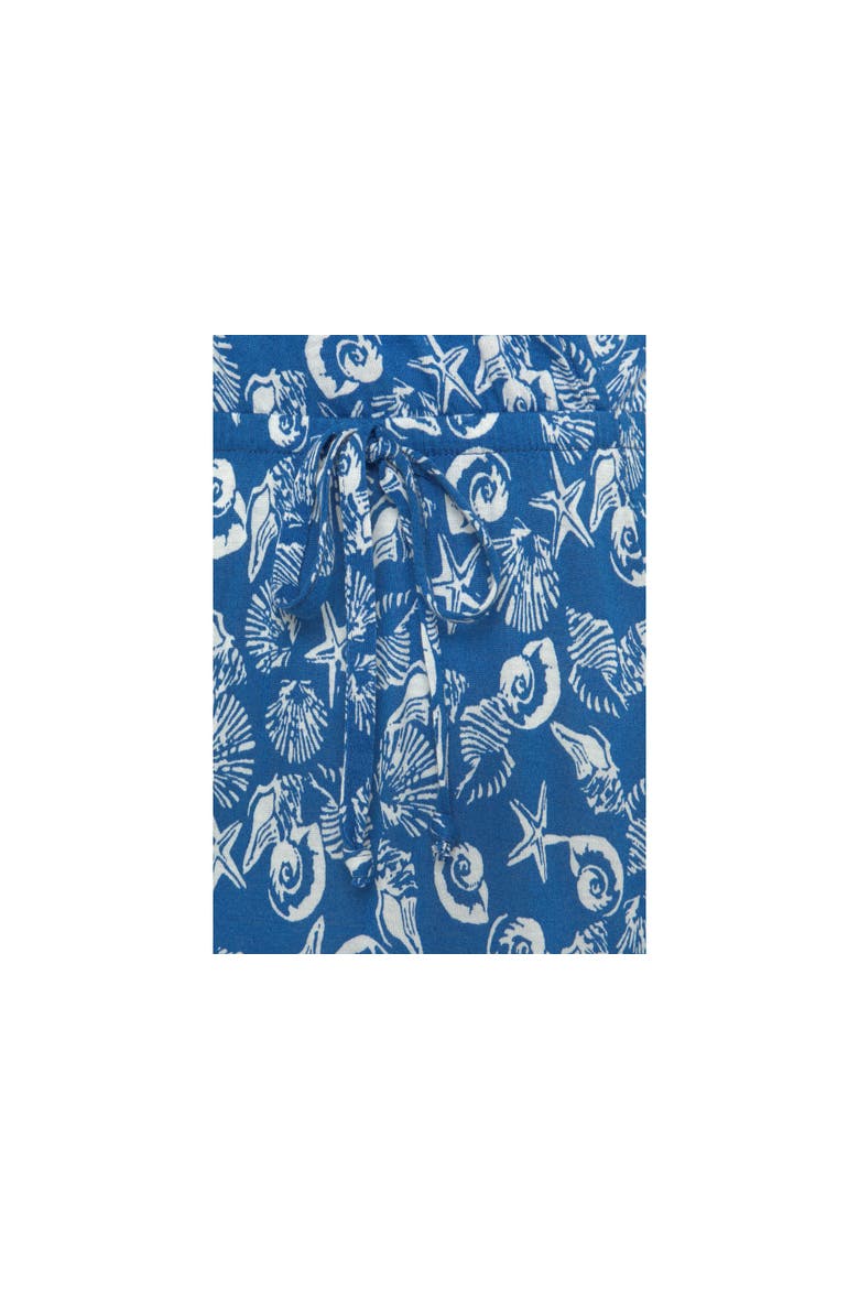 Sleeveless V-Neck Maxi Dress, Alternate, color, Blue-Printed