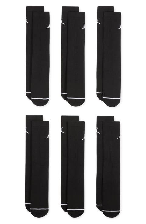 Everyday 6-Pack Cushioned Crew Socks