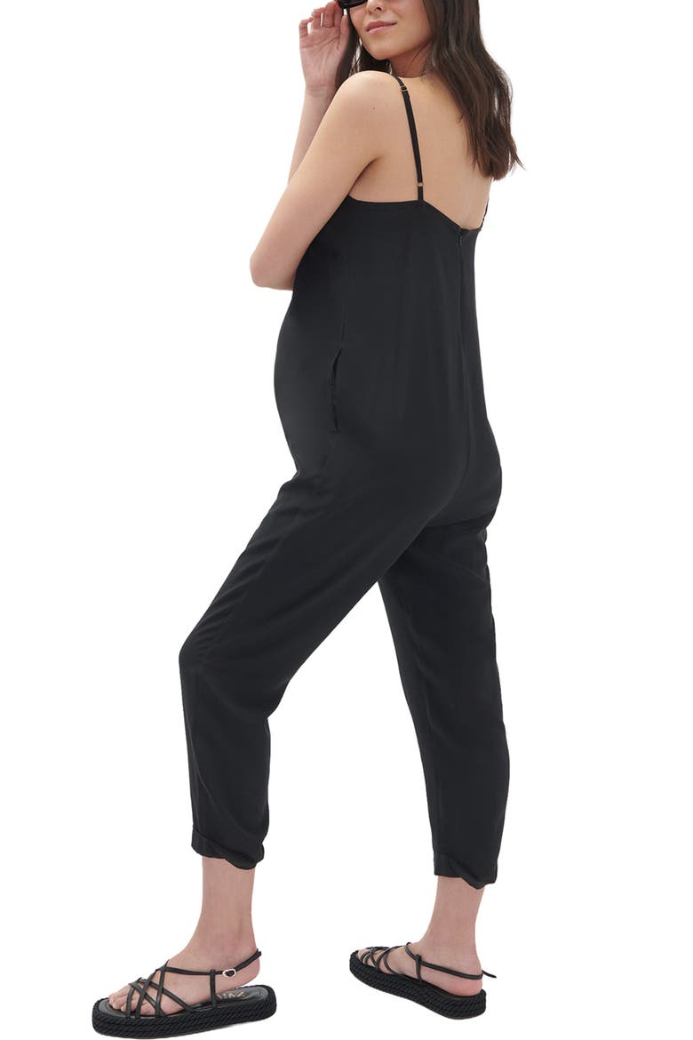 The Georgie Jumpsuit, Alternate, color, Black