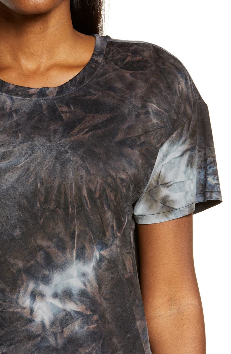 Zella Washed Tie Dye Studio T-Shirt, Alternate, color,