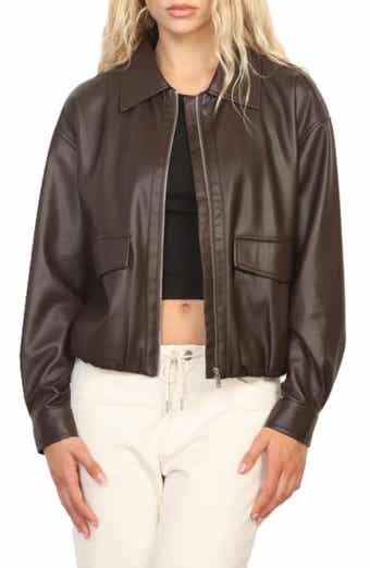 Faux Leather Jacket