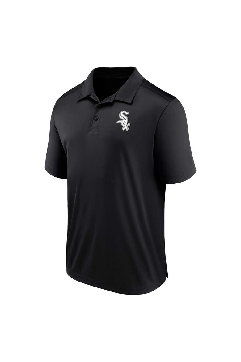 Men's Fanatics Branded Black Chicago White Sox Logo Polo, Alternate, color, Black