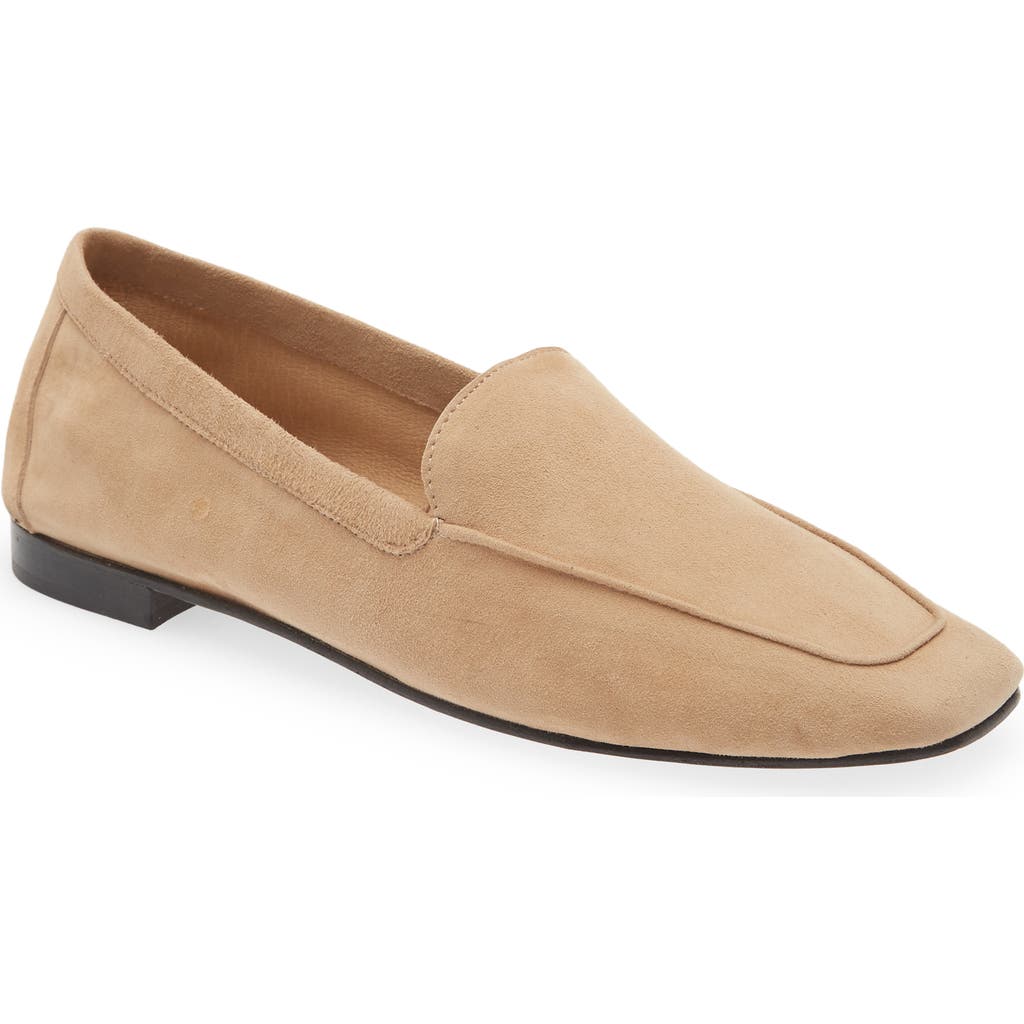 andrea carrano Mare Moccasins in Beige Suede at Nordstrom, Size 41