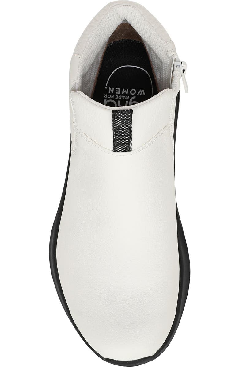 Rykä Embrace Water Repellent Sneaker Bootie - Wide Width Available, Alternate, color, Egret White