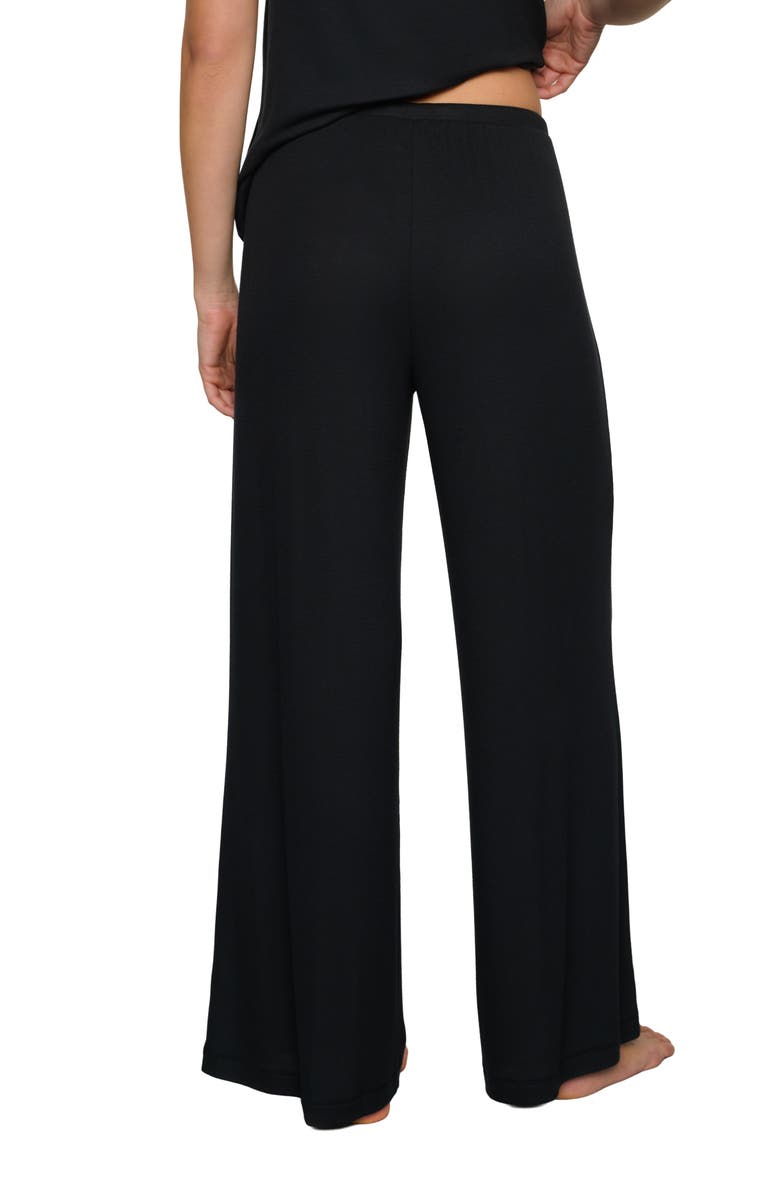 Eberjey Dream Rib Wide Leg Pants, Alternate, color,