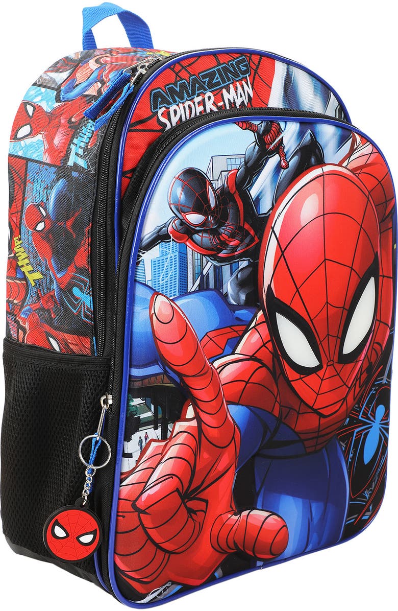 BIOWORLD Kids' Spider Man Backpack, Alternate, color,
