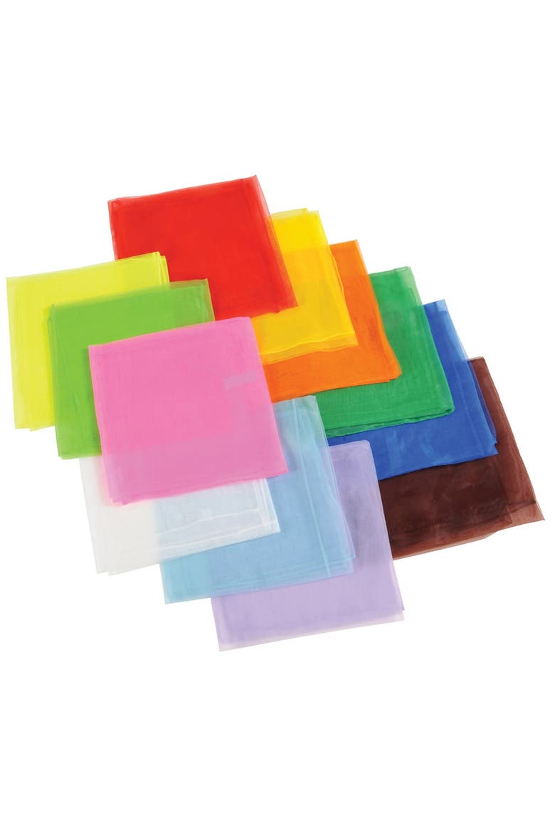 Scarves and Ribbons Set, Alternate, color, Multicolored