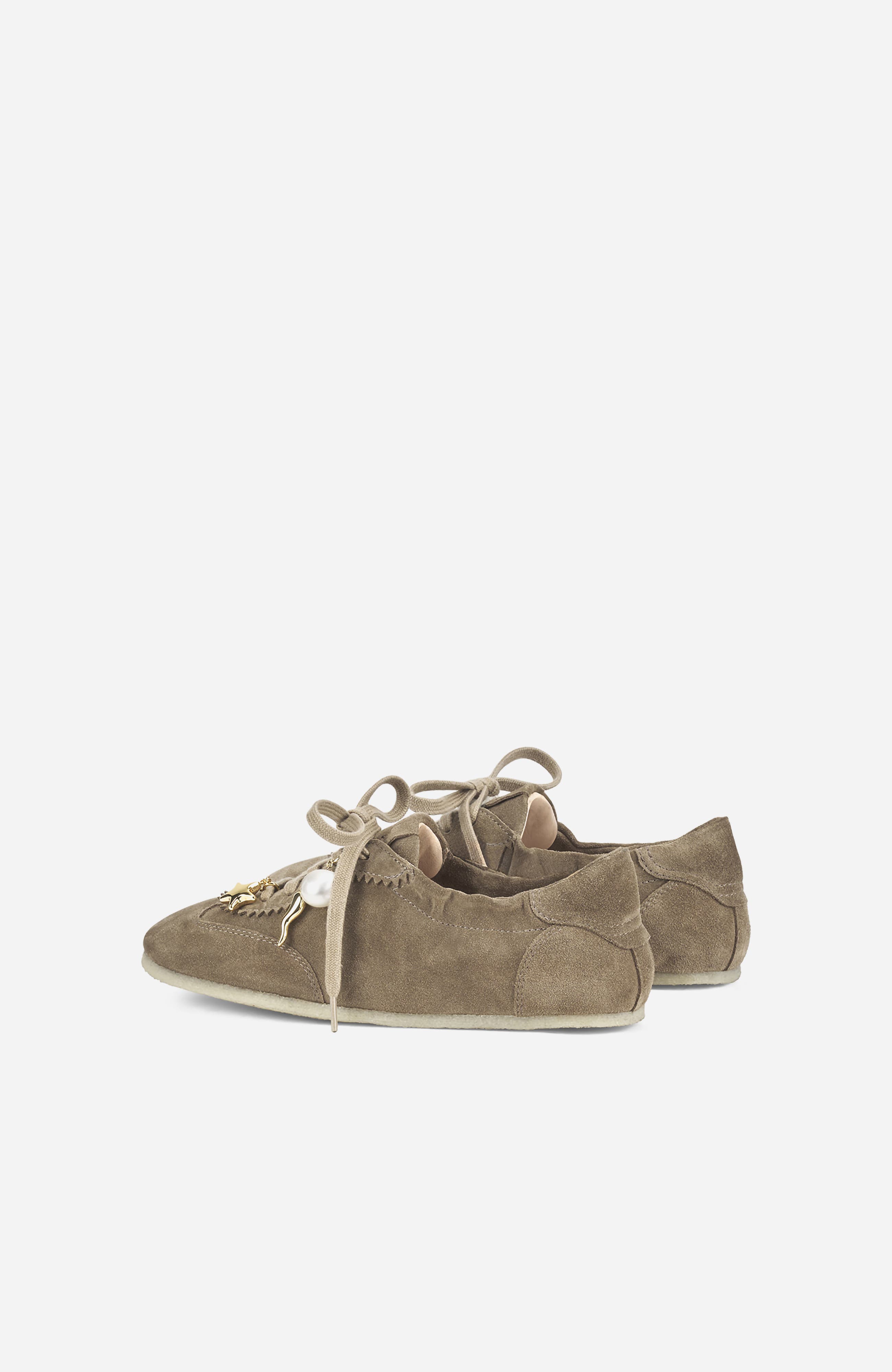 Hoola Hoop Charms Sneakers, Alternate, color, Taupe