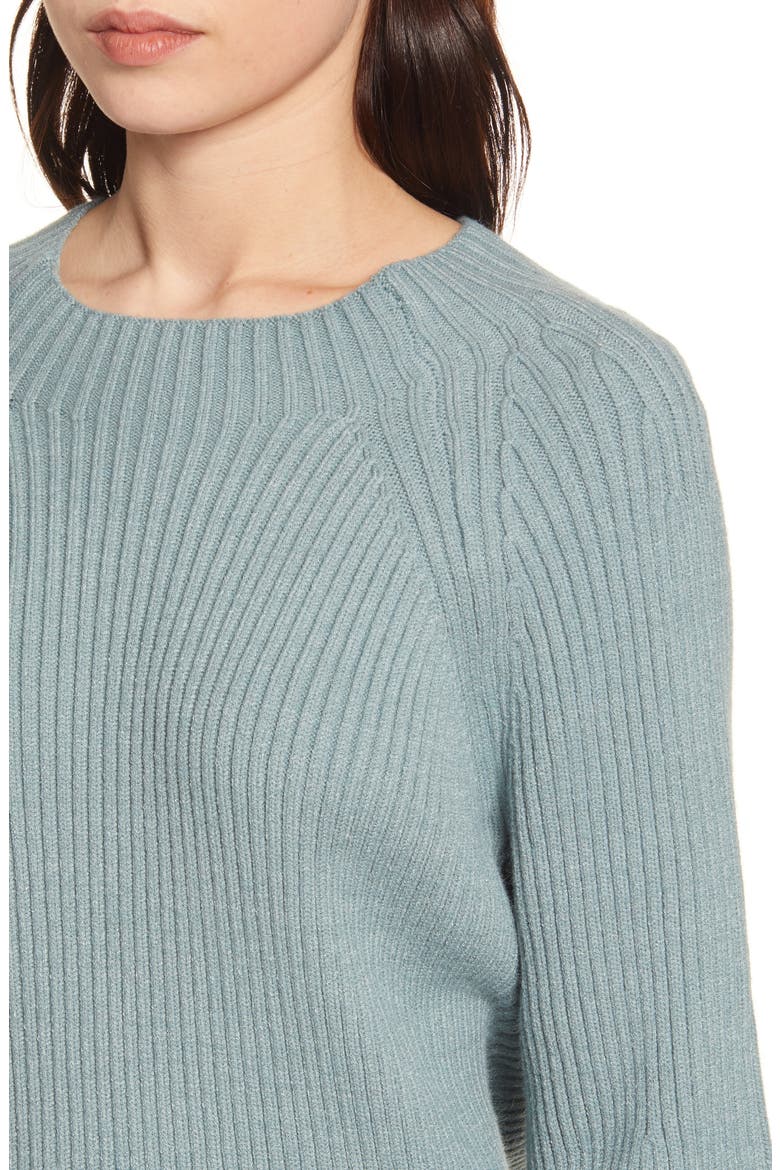 Ribbed Sweater, Alternate, color, MINT