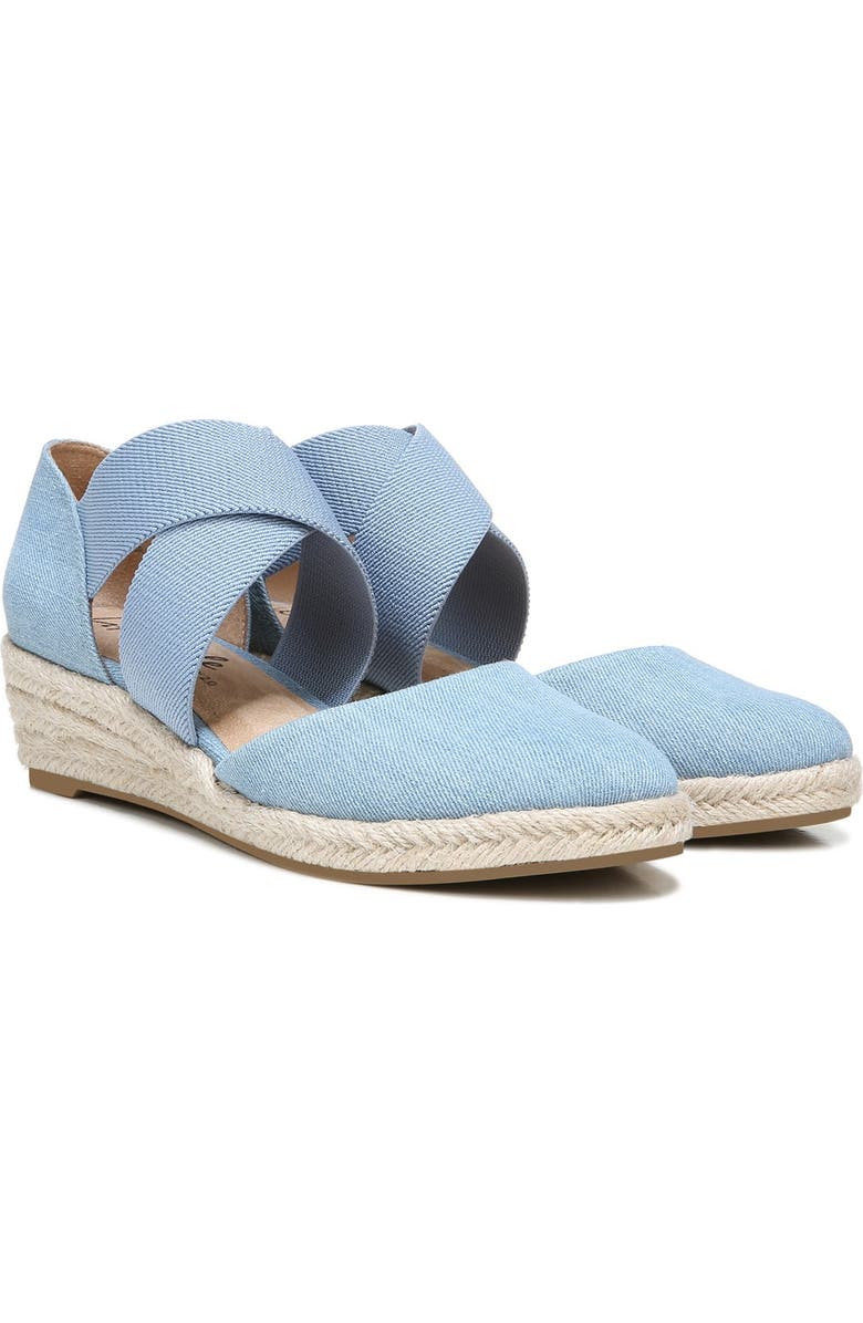 LifeStride Keaton Espadrille Wedge Sandal, Alternate, color,