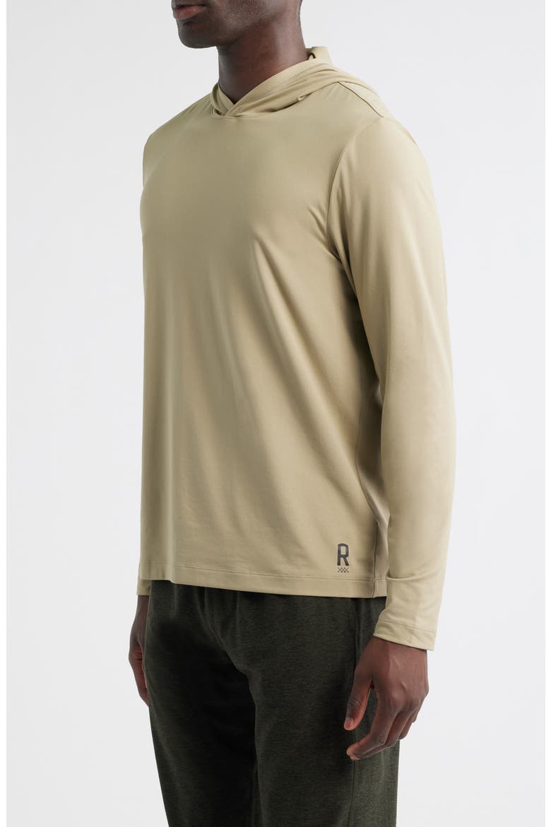 Base Train Lightweight Hoodie, Alternate, color, TOASTED SESAME