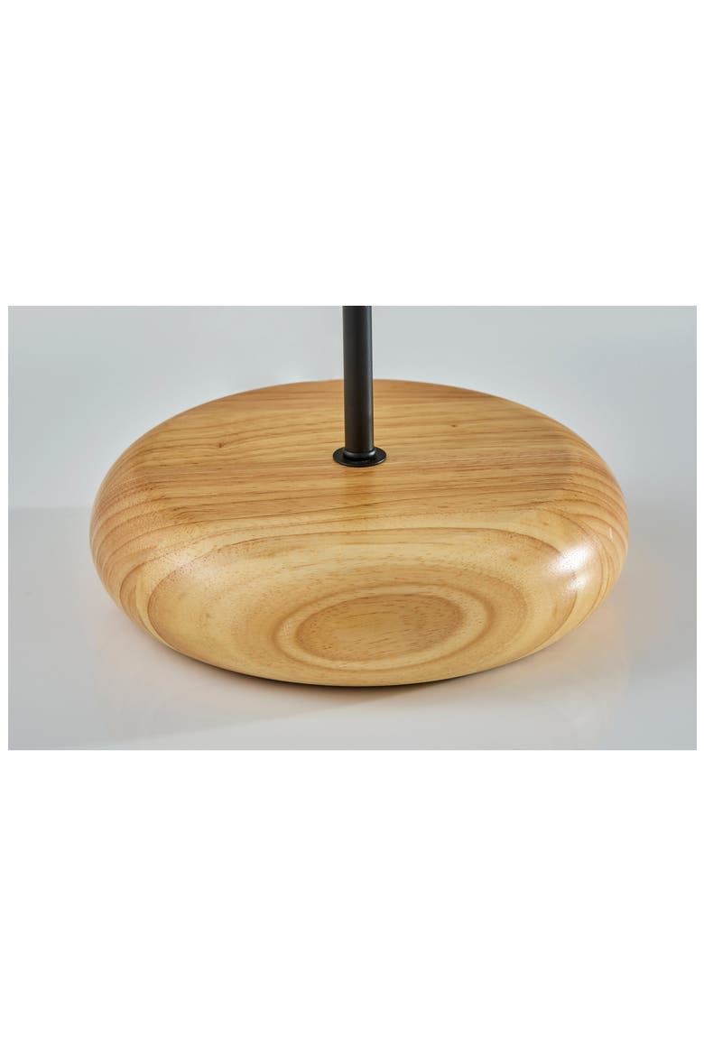 Brielle Tall Table Lamp, Alternate, color, NATURAL WOOD / BLACK