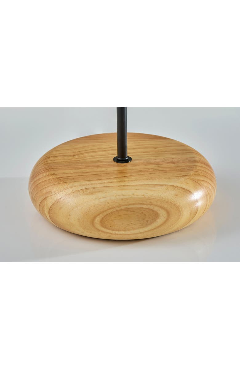 ADESSO LIGHTING Brielle Tall Table Lamp, Alternate, color, Natural Wood / Black