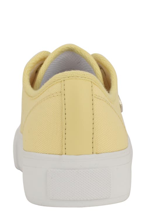 Tommy Hilfiger Aressa Sneaker In Yellow