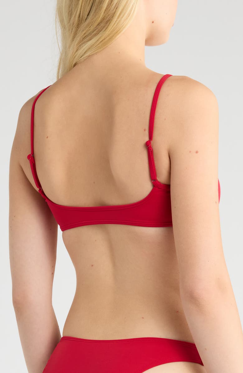 PacSun Venice Bikini Top, Alternate, color, Jester Red