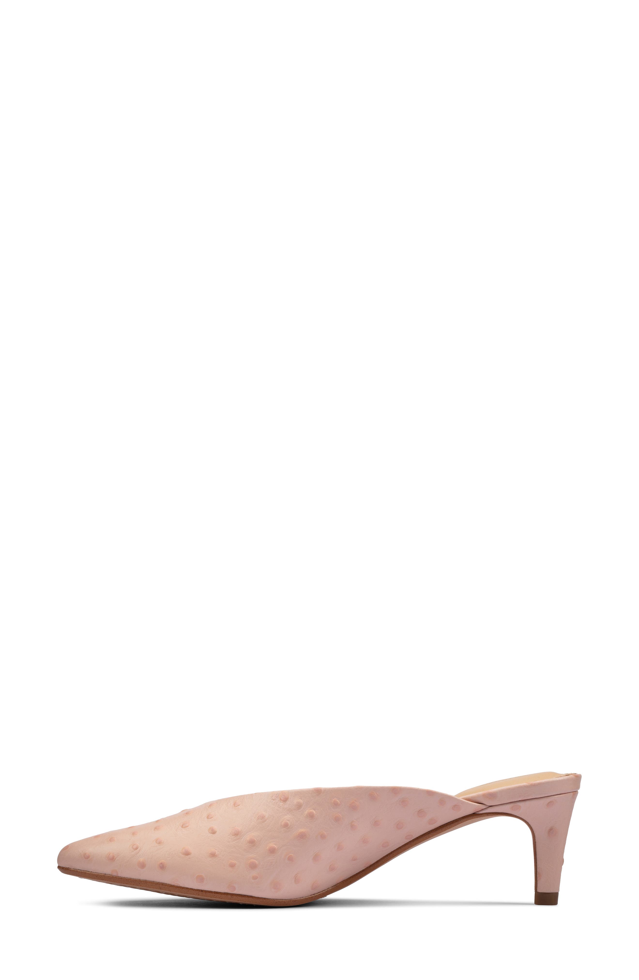 Genoa Mule, Alternate, color, LIGHT PINK INTEREST