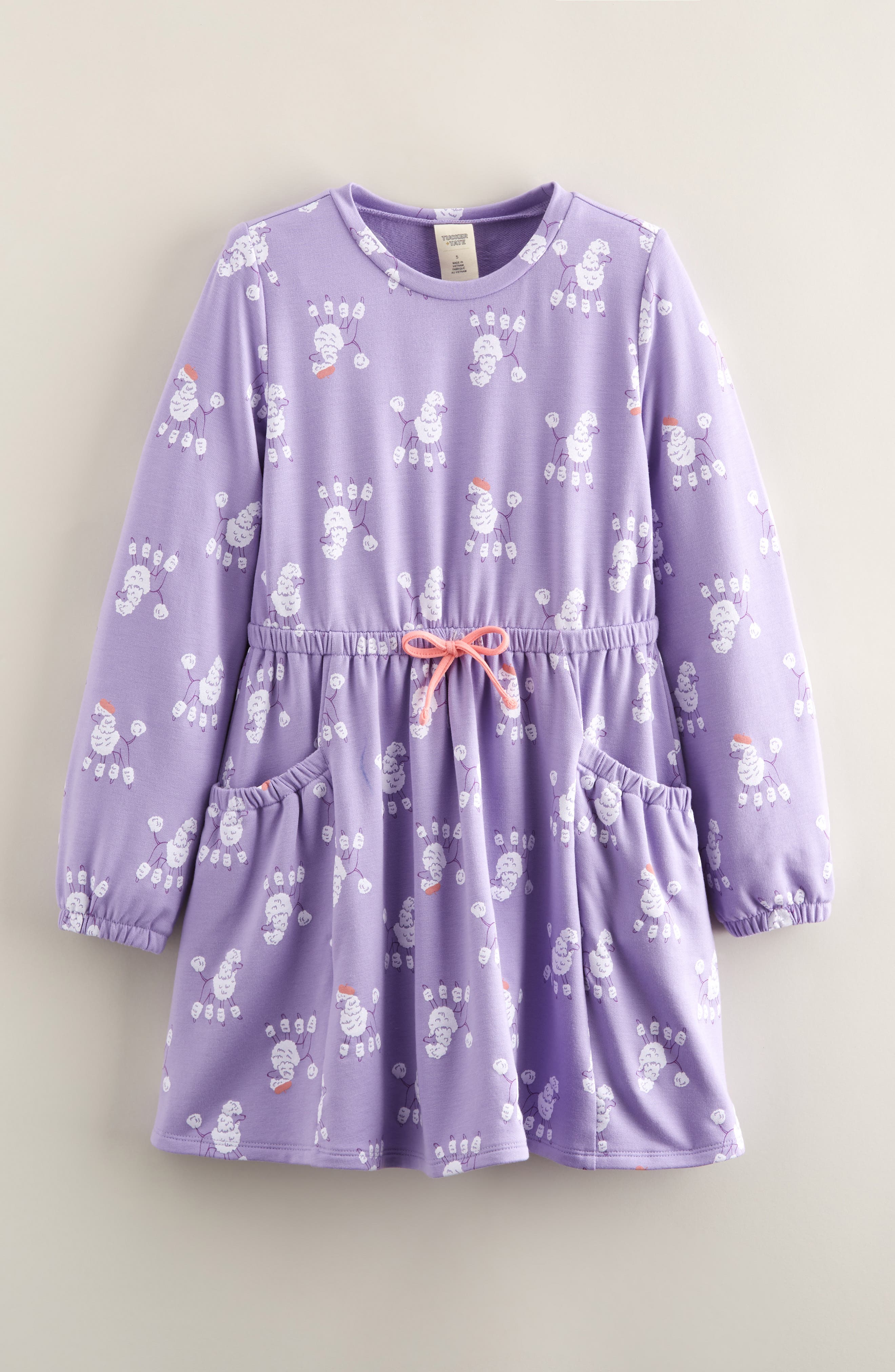 Tucker + Tate Kids' Easy Pocket Long Sleeve Dress