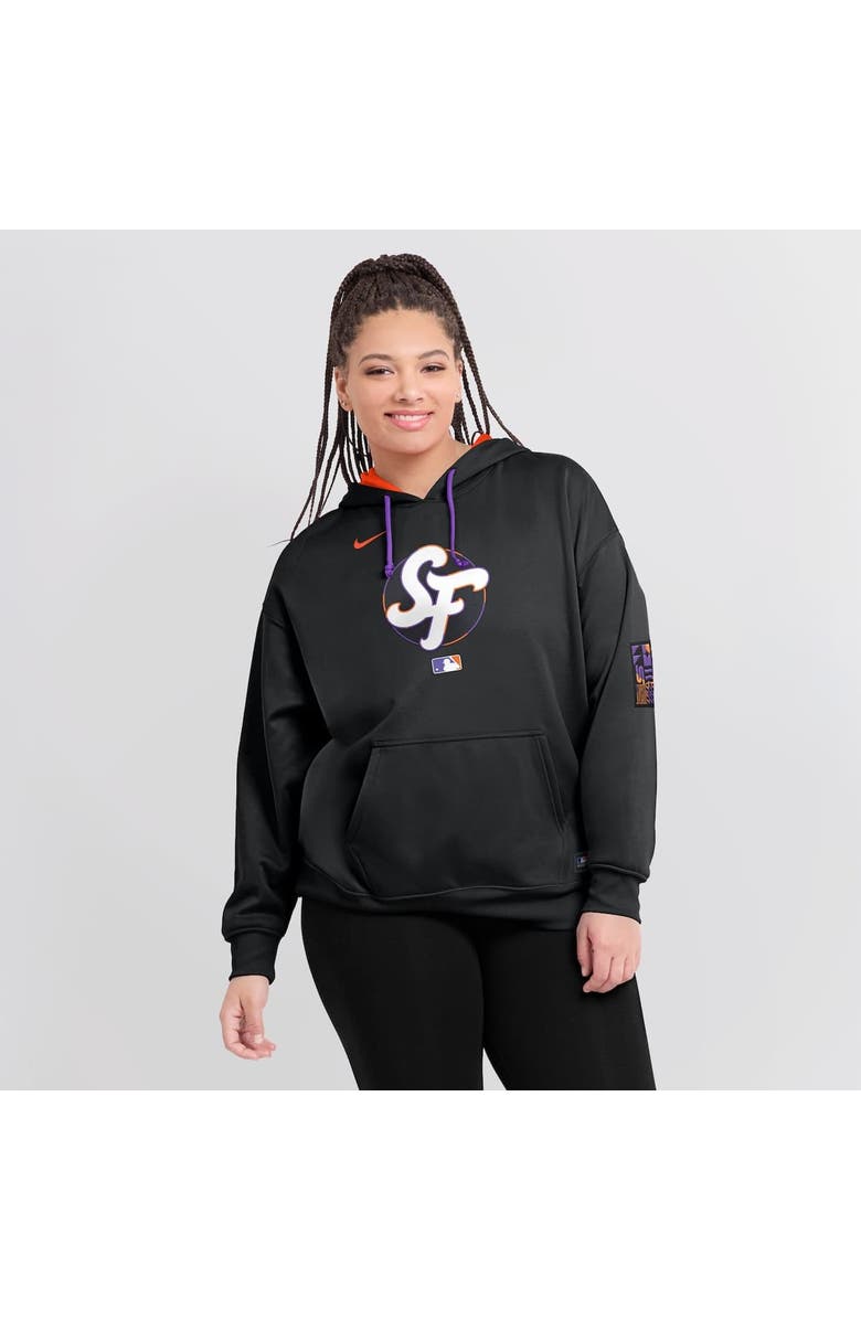 Nike Women's Nike  Black San Francisco Giants 2025 City Connect Authentic Collection Performance Pullover Hoodie, Alternate, color, 