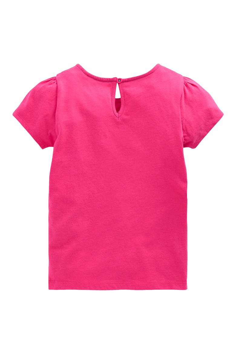 Kids' Jungle Puff Sleeve Top, Alternate, color, RASPBERRY PINK LEOPARD