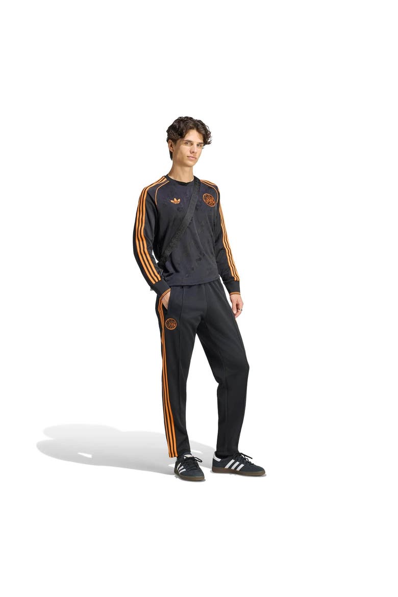 Men's adidas Originals  Black Ajax 2026/27  Replica Long Sleeve Jersey, Alternate, color, Black