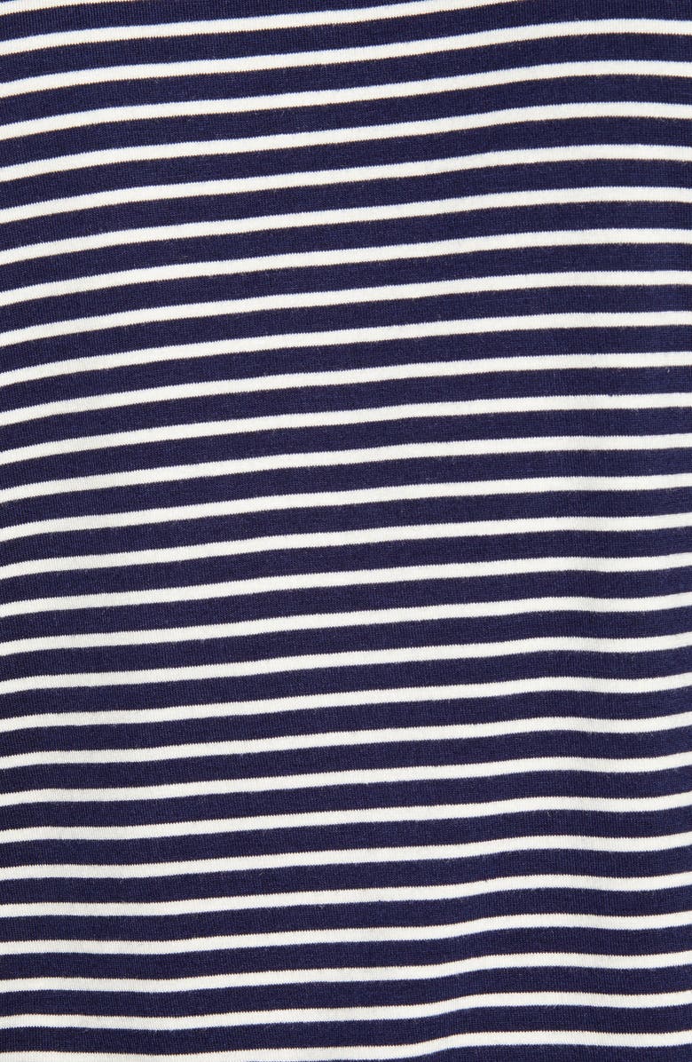 Loveappella Crochet Back Stripe Top, Alternate, color, 