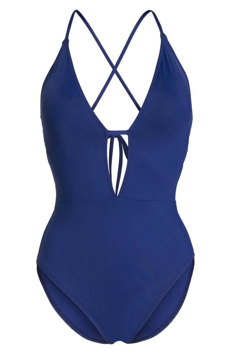 La Blanca One-Piece Swimsuit, Alternate, color, 
