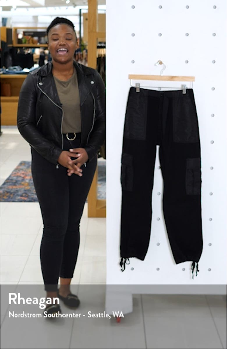 Belted Twill Cargo Pants, sales video thumbnail