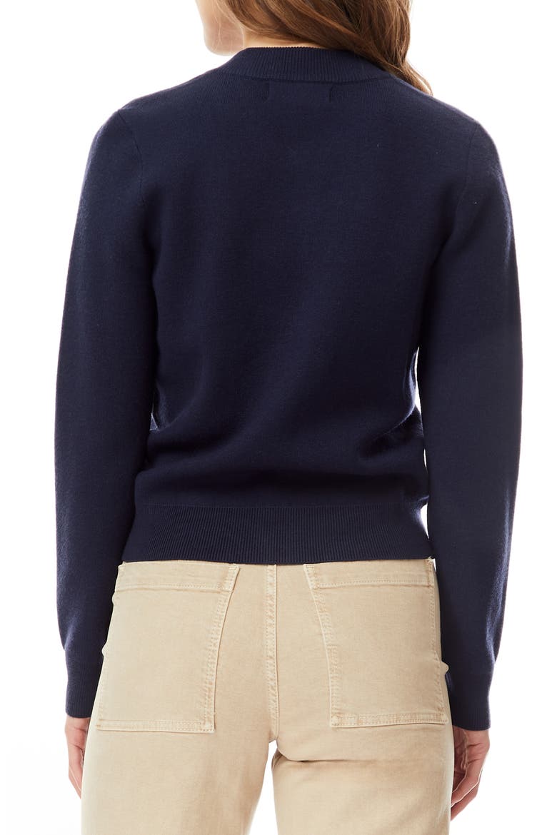 Jenny Double Knit Bomber Jacket, Alternate, color, NAVY BLAZER
