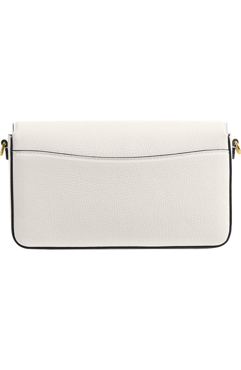 COACH Essential Polished Pebble Leather Crossbody Bag, Alternate, color, Chalk