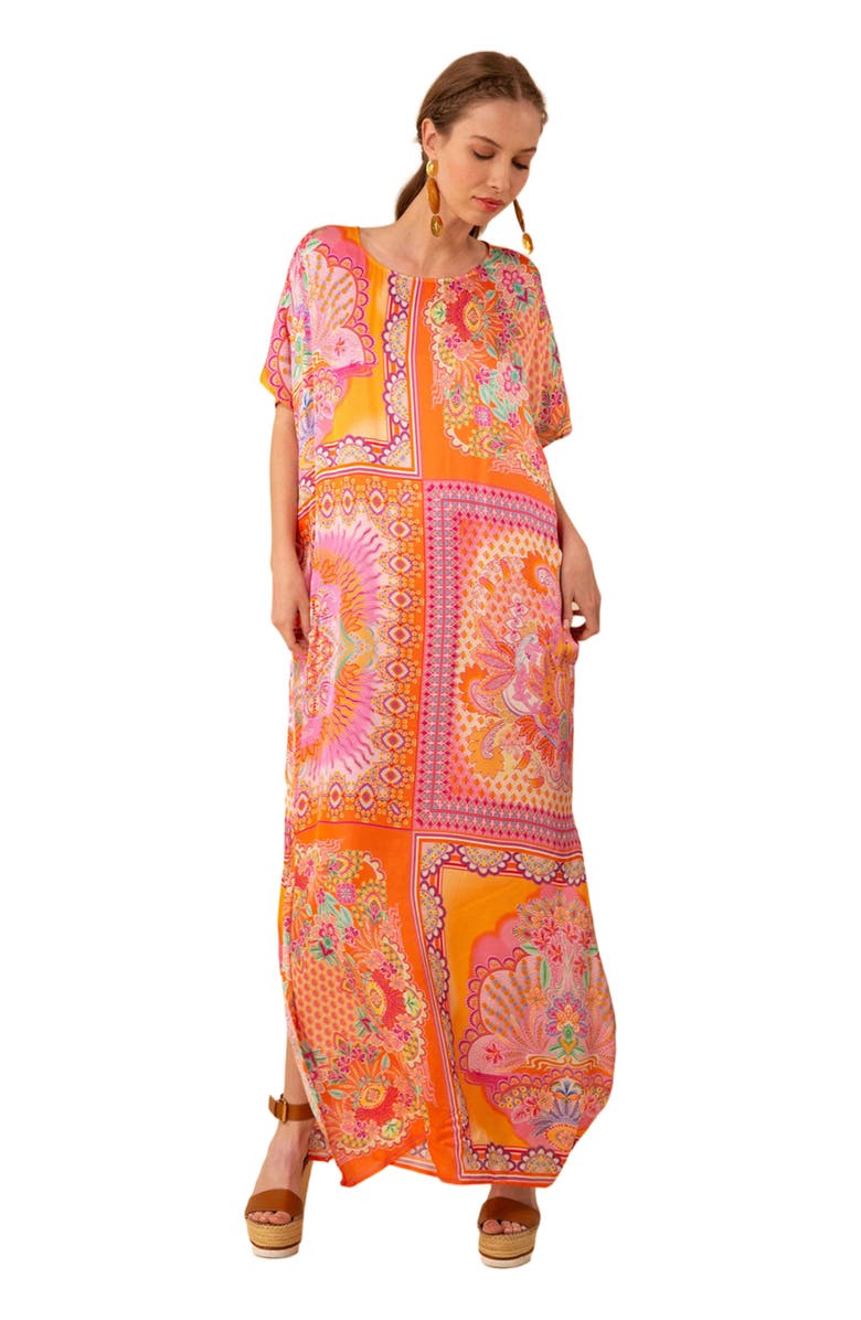 Hale Bob Summer Oversized Caftan, Main, color, 