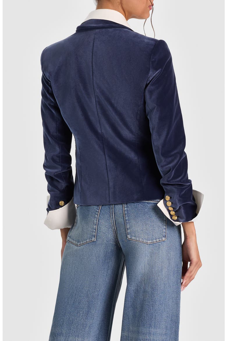 Sable Double Breasted Blazer, Alternate, color, MIDNIGHT BLUE