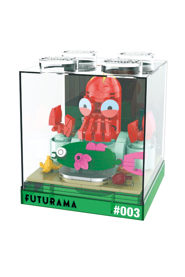 Futurama Dr. Zoidberg BOX! #003 Building Set, Alternate, color, Red