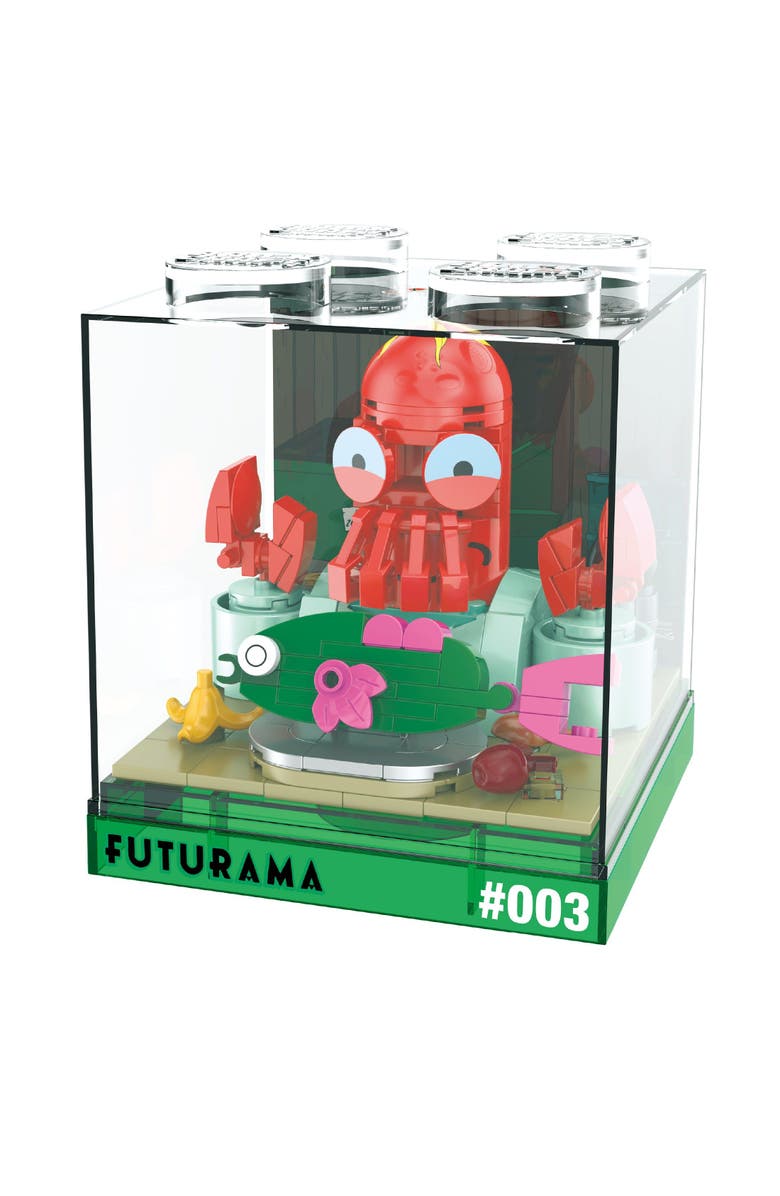 Brickcraft Futurama Dr. Zoidberg BOX! #003 Building Set, Alternate, color, Red