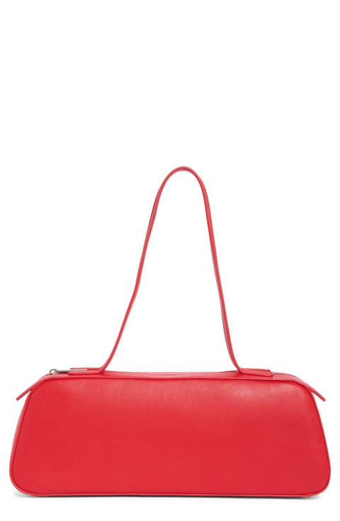 Minimalist East West Shoulder Bag