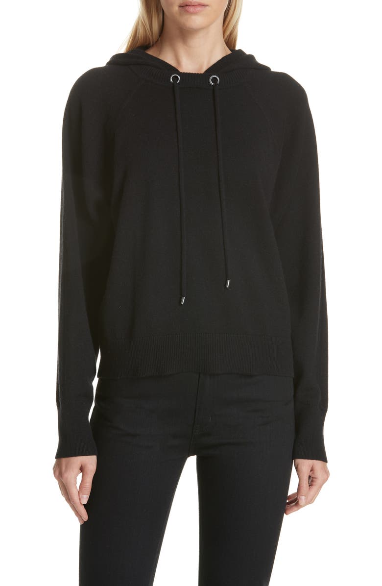 Nordstrom Signature Cashmere-Blend Hoodie Sweatshirt, Main, color,