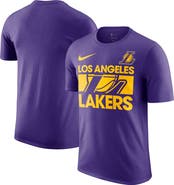 Nike Men's Nike Purple Los Angeles Lakers Courtside This Is Our Year T-Shirt