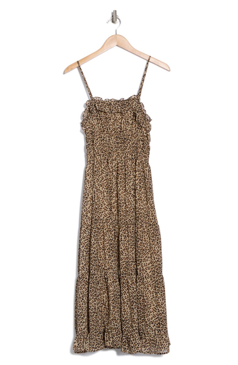 Lush Ruffle Tiered Maxi Dress, Alternate, color,