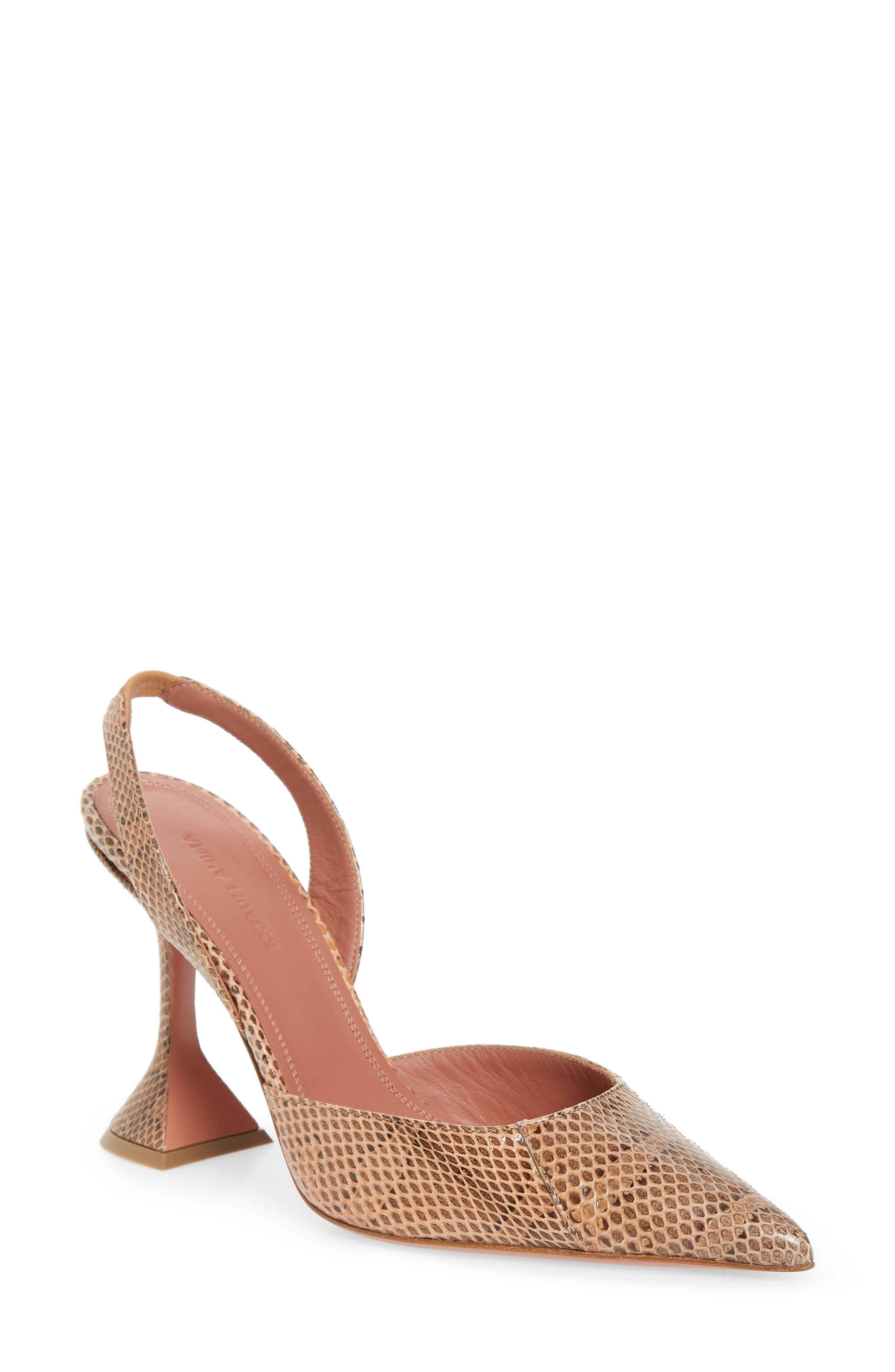 Amina Muaddi Holli Slingback Pump, Main, color, 