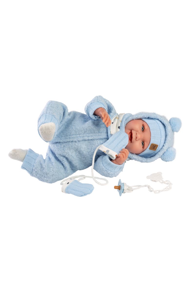 Llorens Theo 17.3-Inch Laughing Baby Doll, Alternate, color, Multi