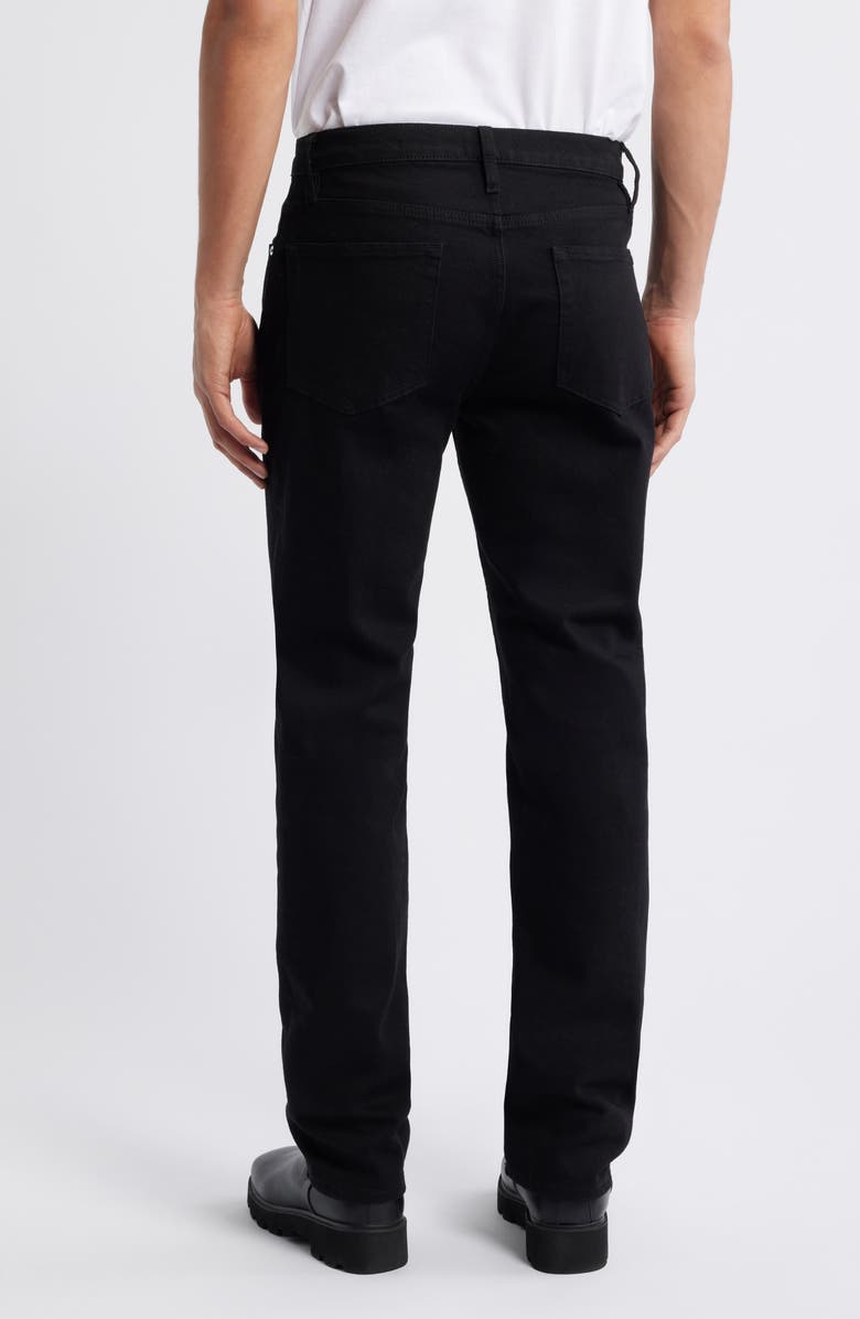 FRAME Modern Straight Leg Jeans, Alternate, color, Black