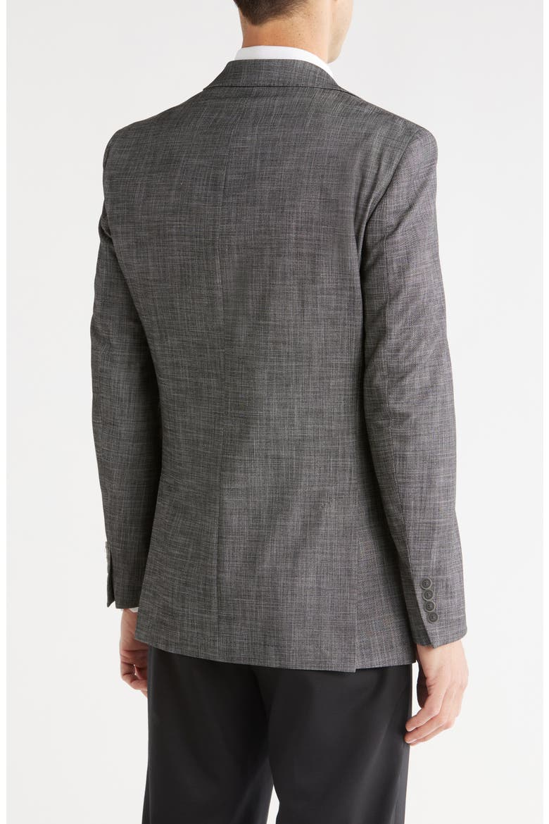 Two-Button Sport Coat, Alternate, color, DARK GREY