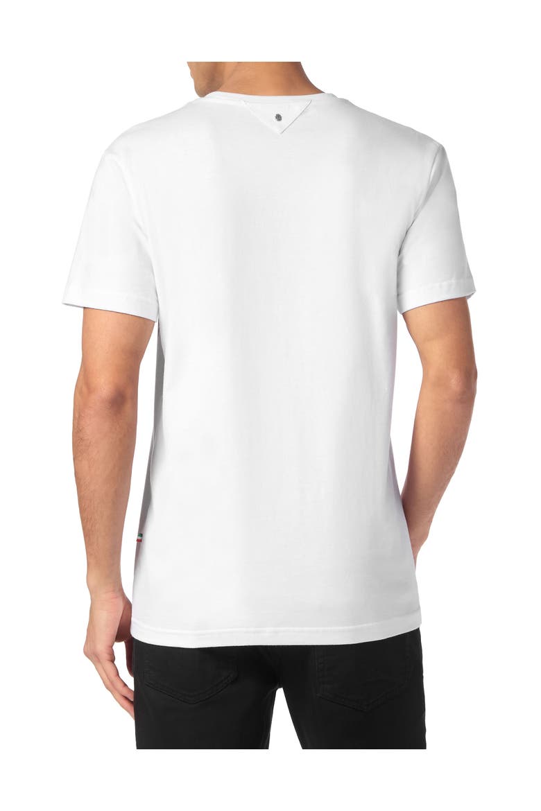 T-Shirt Round Neck Ss Men, Alternate, color, white