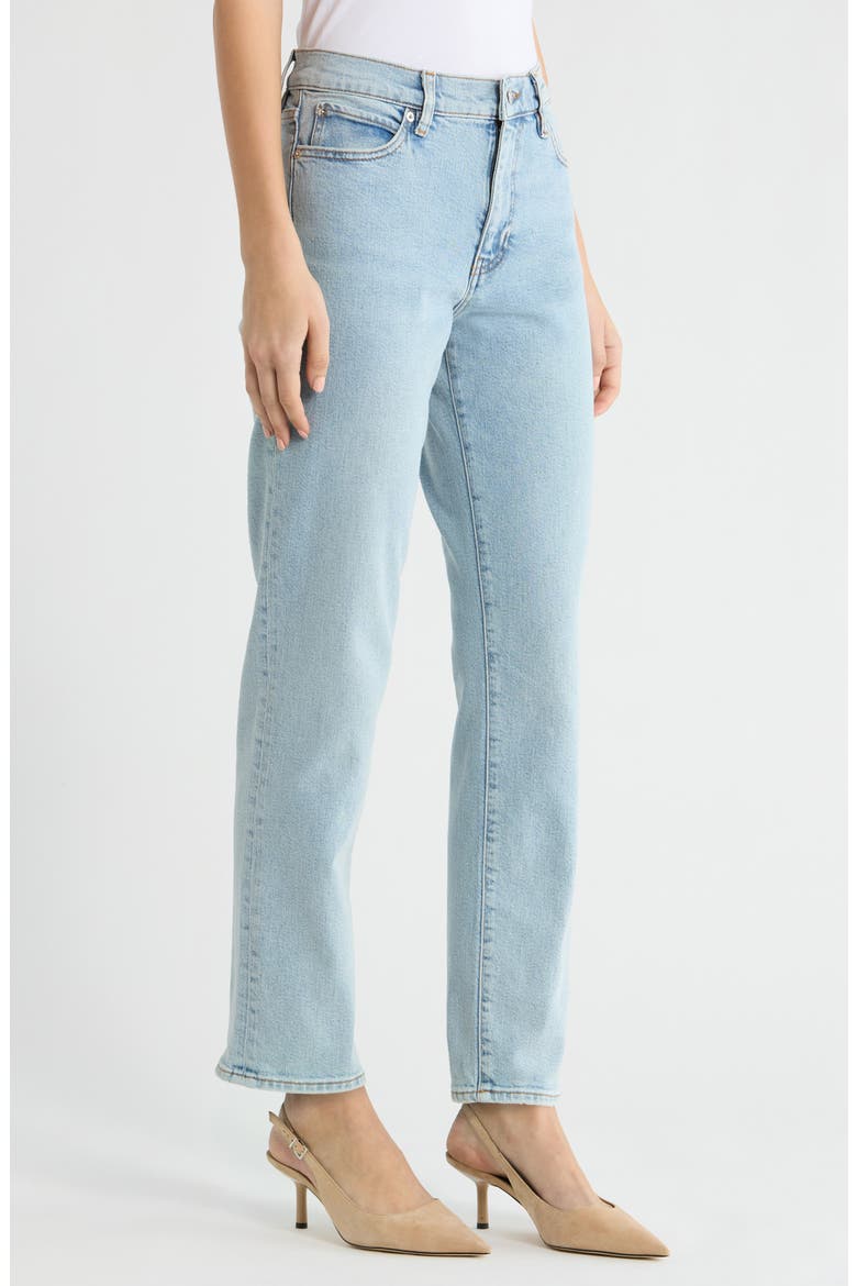 The Borrowed Mid Rise Boyfriend Jeans, Alternate, color, IDA