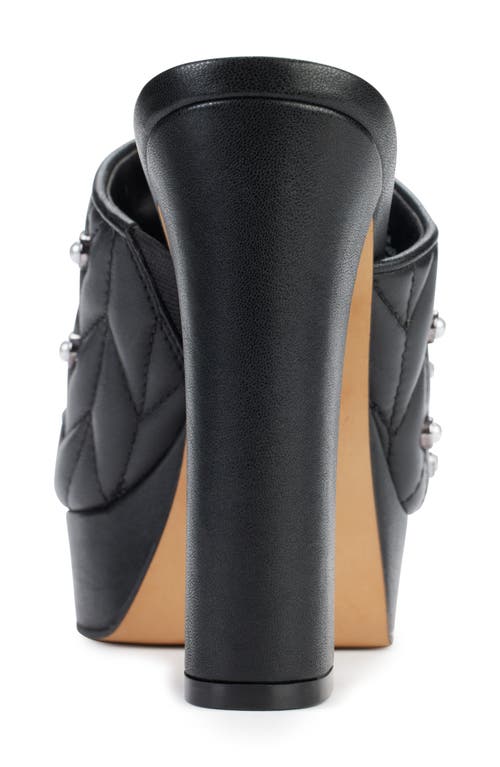 Karl Lagerfeld Aviva Platform Sandal In Black