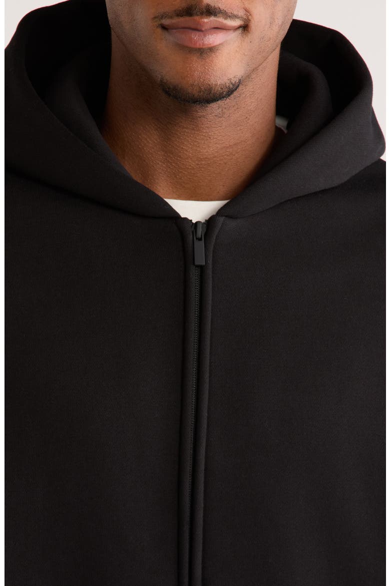 Propery Lounge Long Hoodie, Alternate, color, BLACK