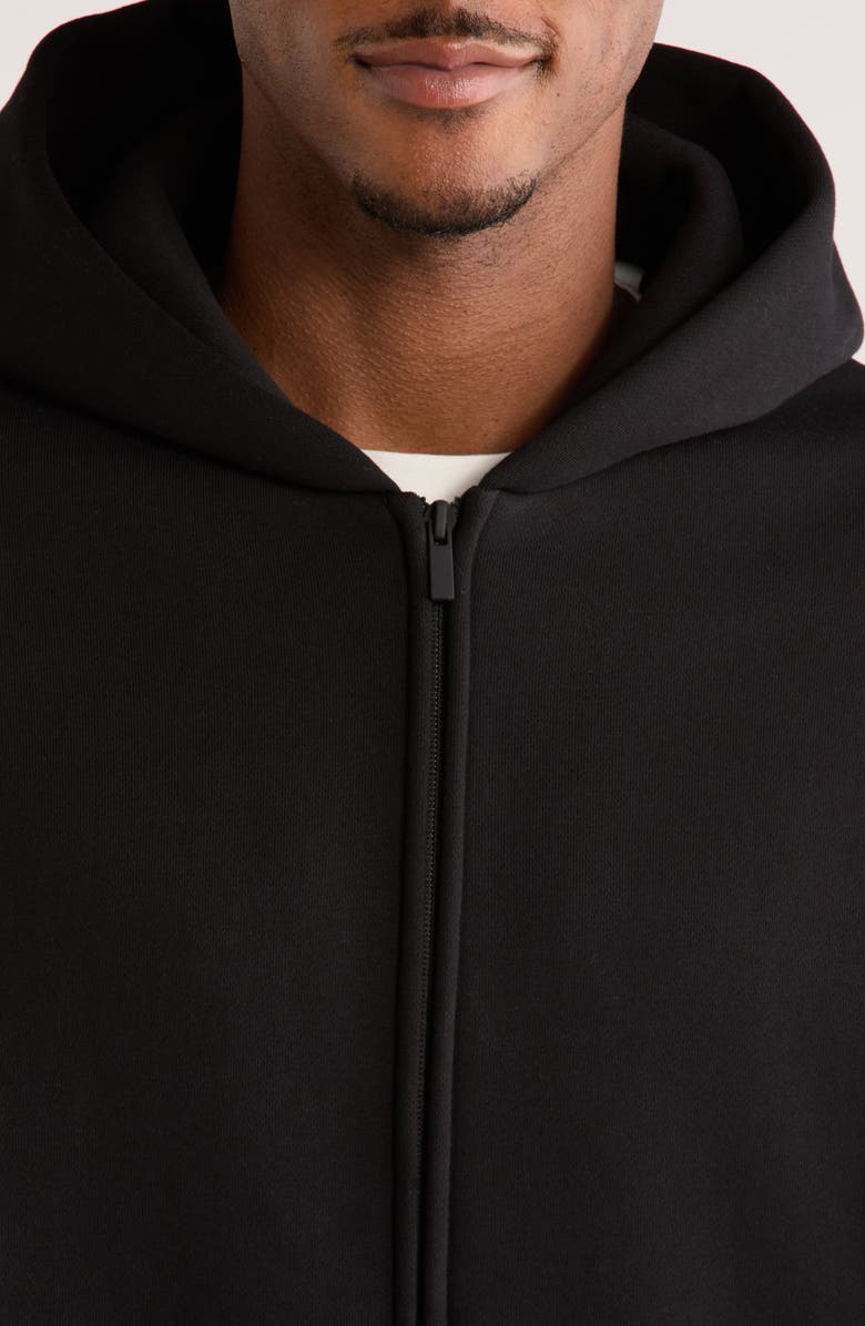 Fear of God Essentials Propery Lounge Long Hoodie, Alternate, color, Black