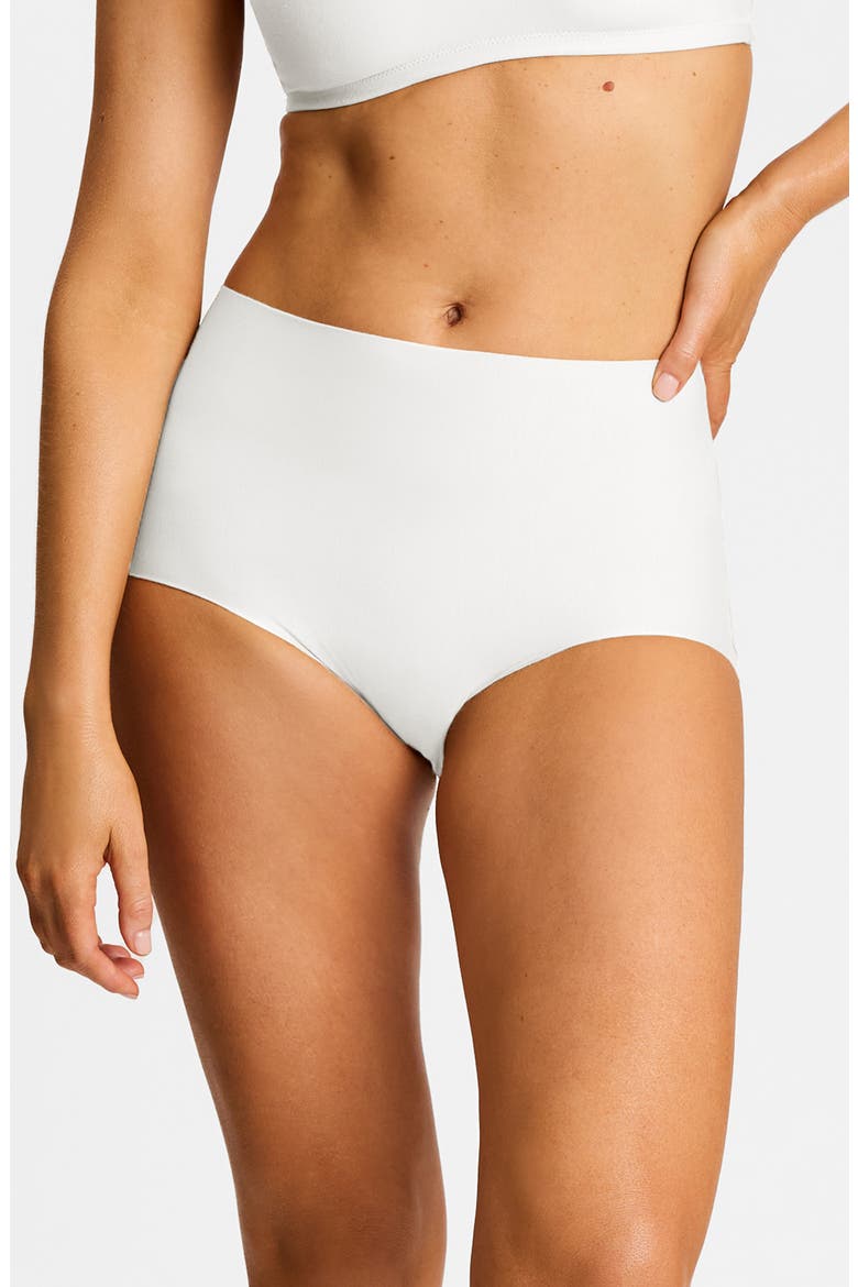 Butter High Rise Briefs, Main, color, WHITE