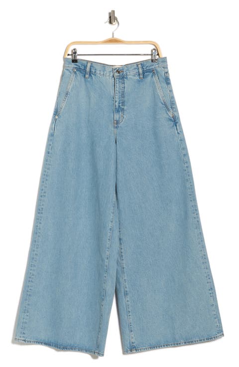 The Drape High Waist Wide Leg Jeans