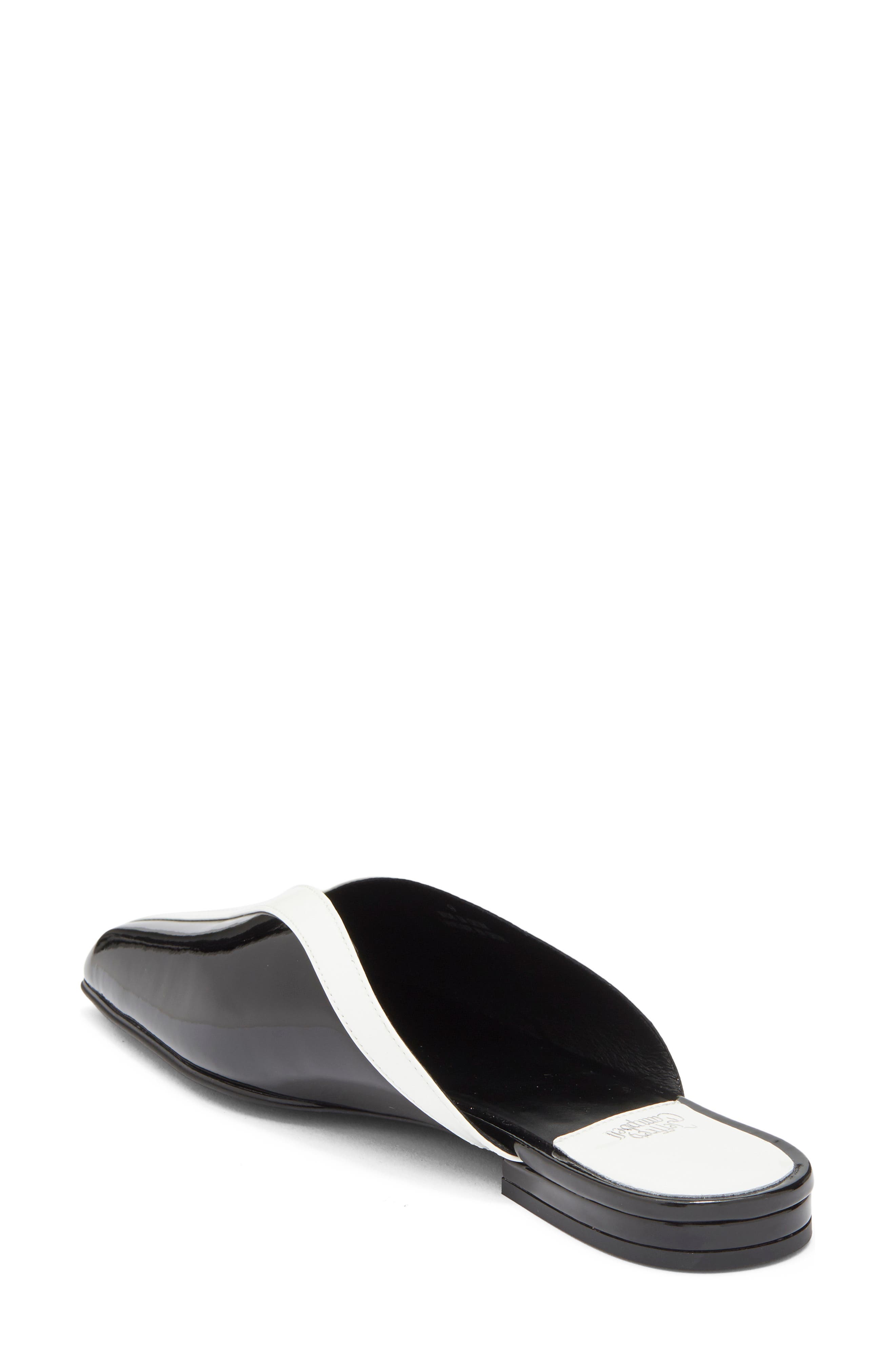 Narrows Mule, Alternate, color, BLACK WHITE COMBO
